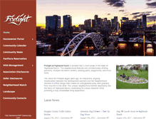 Tablet Screenshot of firelightonline.com